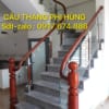 Cầu thang kính cầu thang kính gỗ đẹp ở Hà Nội